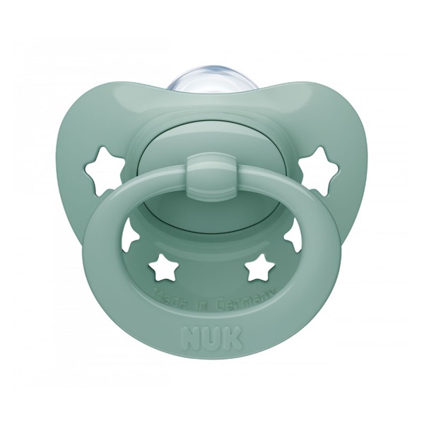 NUK Signature Soother 0-6m green, size 0-6 m