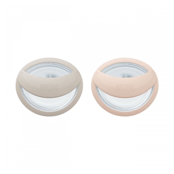 NUK MommyFeel Soother 0-9m 2 pcs cream