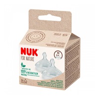 Replacement teat for NUK for Nature M bottle - 2 pcs