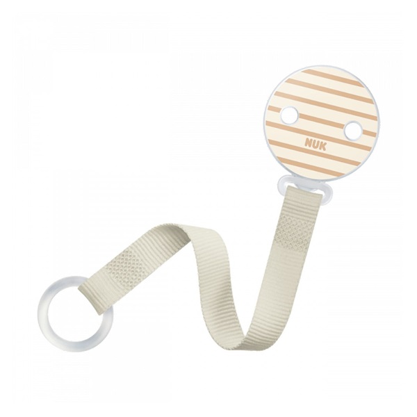 NUK pacifier ribbon beige