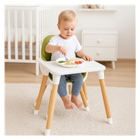 New Baby Grace green 3in1 highchair