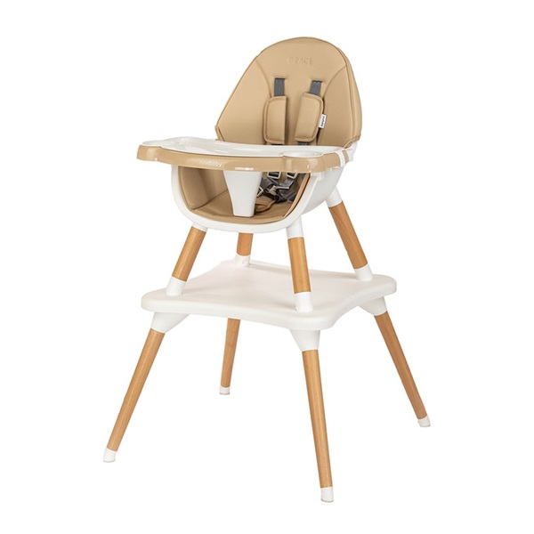 New Baby Grace beige 3in1 highchair