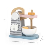 Wooden mixer with teddy bear PolarB Viga