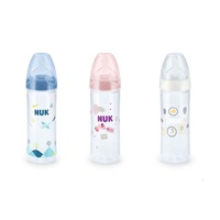 Baby bottle NUK LOVE 250 ml, 6-18 m blue