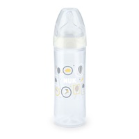 NUK LOVE Baby Bottle 250 ml, 6-18 months white