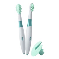 NUK toothbrush and massage brush