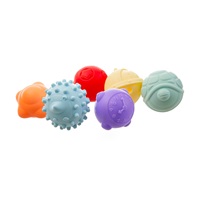 Set of sensory balls 6 pcs Akuku