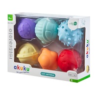 Set of sensory balls 6 pcs Akuku