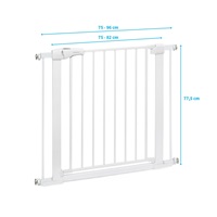 Baby barrier for doors or stairs Baby Ono white