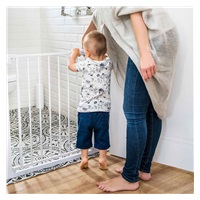 Baby barrier for doors or stairs Baby Ono white