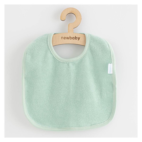 Baby terry bib New Baby Comfortably mint