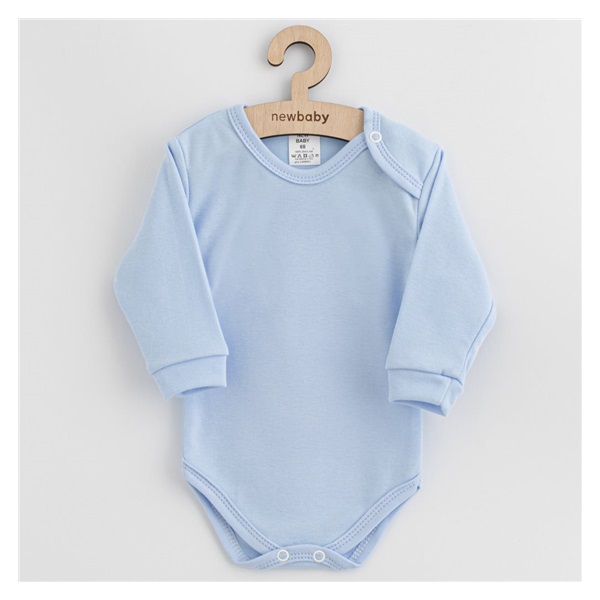 New Baby Casually Dressed Cotton Baby Bodysuit Blue, size 56 (0-3m)