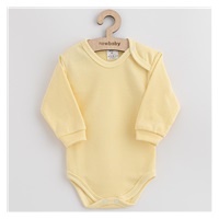 New Baby Casually Dressed Cotton Baby Bodysuit Yellow, size 56 (0-3m)