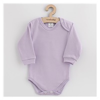 New Baby Casually Dressed Cotton Baby Bodysuit Purple, size 56 (0-3m)