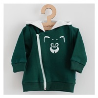 Baby Sweatpants and Sweatshirt New Baby Animals Bear green, size 62 (3-6m)