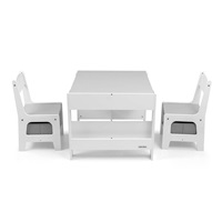 Milly Mally Furniture Set - Table and two chairs Sven White