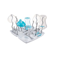 Baby Ono White Bottle and Soother Drainer Stand