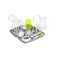 Baby Ono bottle and soother drip stand grey