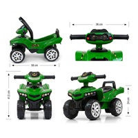 Children‘s Scooter with Sound Quad Bike Milly Mally Monster Military