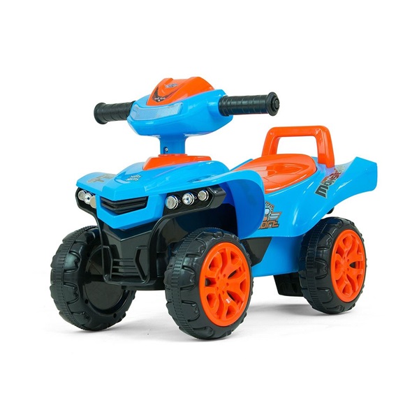 Baby Scooter with Sound Quad Bike Milly Mally Monster Blue