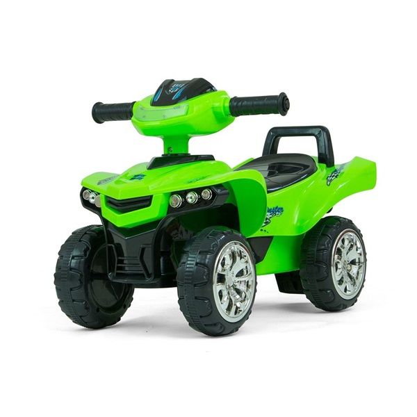 Kids Scooter with Sound Quad Bike Milly Mally Monster Green