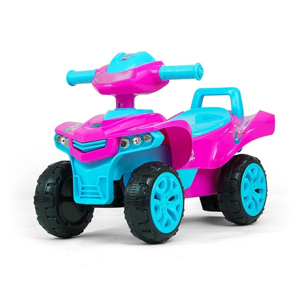 Baby Bouncer with Sound Quad Bike Milly Mally Monster Pink