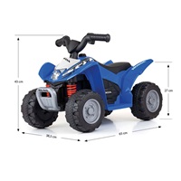 Milly Mally Honda ATV electric quad bike blue