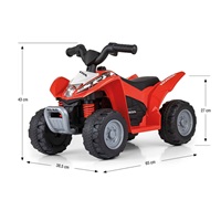 Milly Mally Honda ATV Red Electric Quad Bike