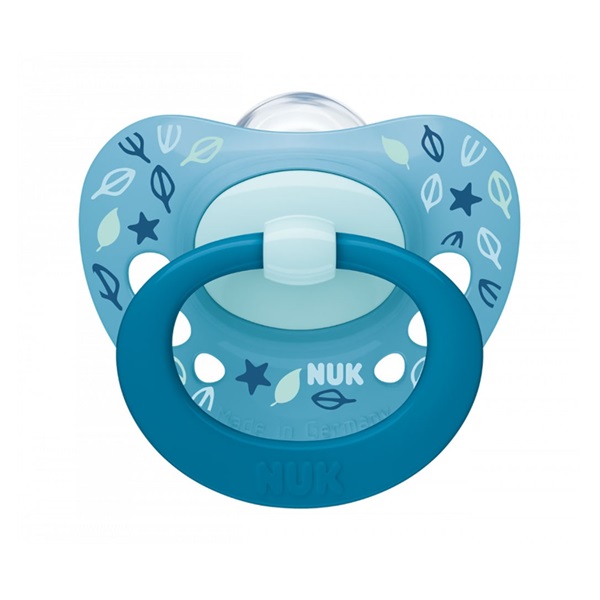 NUK Signature Pacifier 6-18 m blue, size 6-18 m