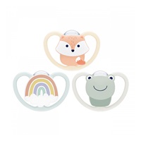 Space NUK 0-6m fox pacifier, size 0-6 m