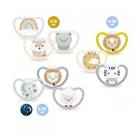 Space NUK 6-18m lion pacifier, size 6-18 m