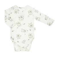 Baby cotton bodysuit with side fastening Nicol Olaf, size 56 (0-3m)