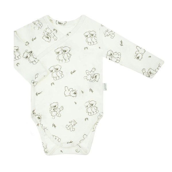 Baby cotton bodysuit with side fastening Nicol Olaf, size 62 (3-6m)