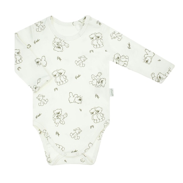 Baby body with long sleeves Nicol Olaf, size 68 (4-6m)