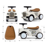 Baby bouncer with sound Milly Mally Royce white