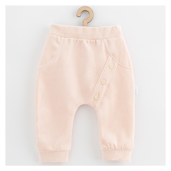 New Baby Suede Clothes Light Pink Baby Sweatpants, size 62 (3-6m)
