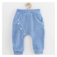 New Baby Suede Baby Sweatpants New Baby Suede clothes blue, size 62 (3-6m)