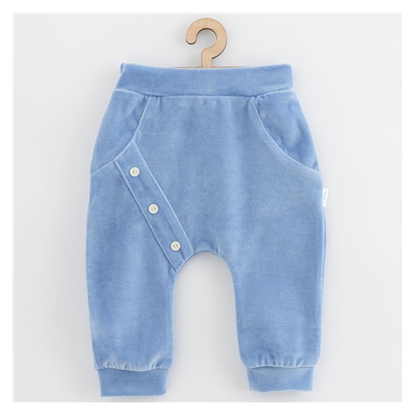 New Baby Suede Baby Sweatpants New Baby Suede clothes blue, size 62 (3-6m)