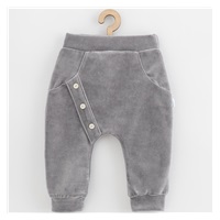 New Baby Suede Baby Sweatpants New Baby Suede clothes grey, size 74 (6-9m)