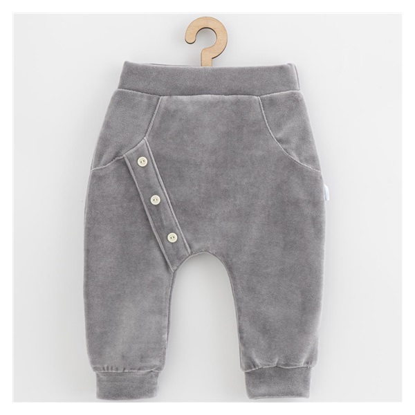 New Baby Suede Baby Sweatpants New Baby Suede clothes grey, size 86 (12-18m)