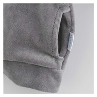 New Baby Suede clothes baby sweatshirt grey blue, size 92 (18-24m)