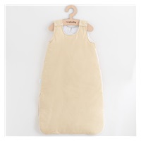 Infant sleeping bag with filling New Baby Colours sand, size 80/86