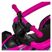 Baby Mix Mega Baby Bike with guide bar red