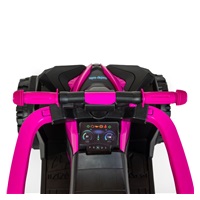 Baby Mix Mega Baby Bouncer with guide bar pink