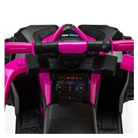 Baby Mix Mega Baby Bouncer with guide bar pink