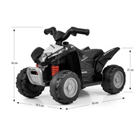 Milly Mally Honda ATV Electric Quad Bike Black