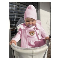 New Baby Luxury clothing Laura pink, size 56 (0-3m)