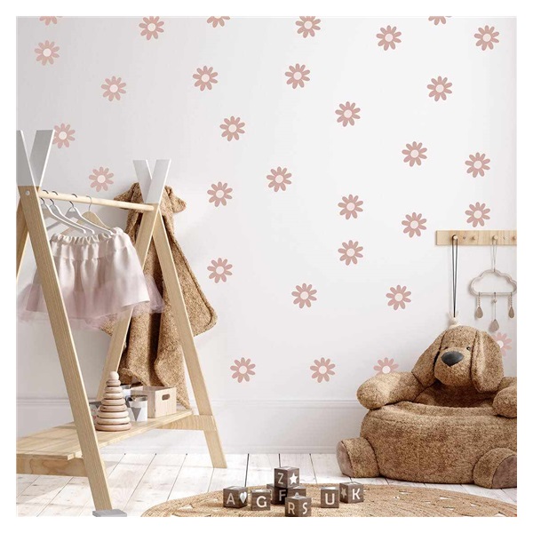 Wall sticker daisies IV