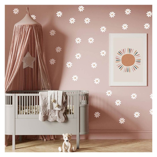 Wall sticker daisies VI