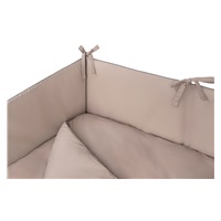 3-piece bed linen Belisima Palermo 90/120 latte